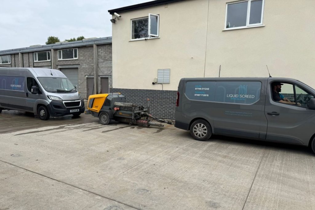 Nailsea Bristol, full preparation and pour project.
