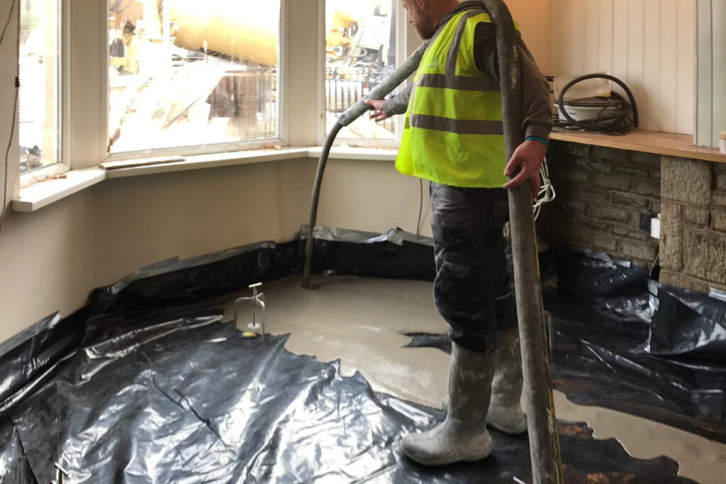 LSS USED BELITEX TO REMEDY A LONG STANDING DAMP PROBLEM AT THIS HOME IN CARDIFF