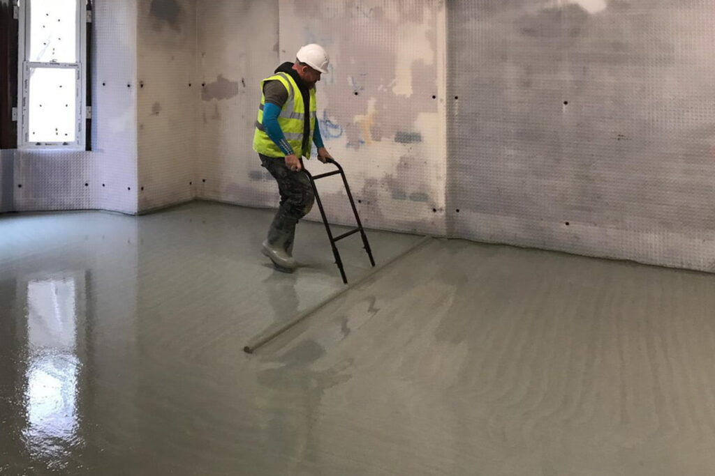 LSS team member hard at work dappling